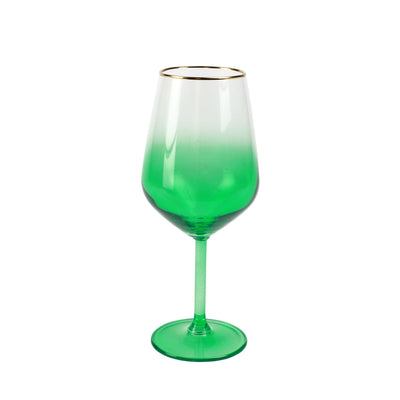 Rainbow Wine Glass