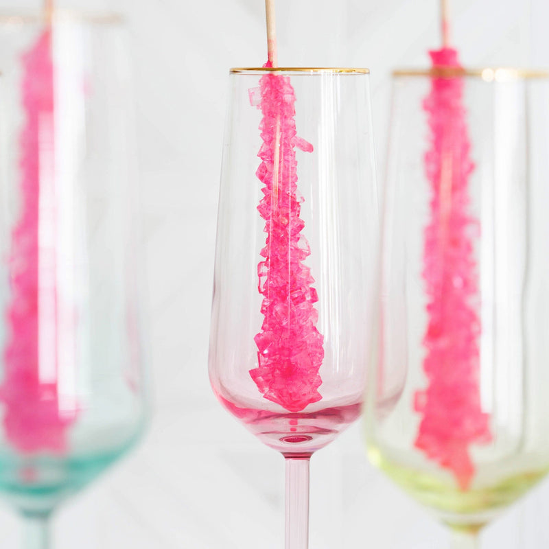 Rainbow Champagne Flute