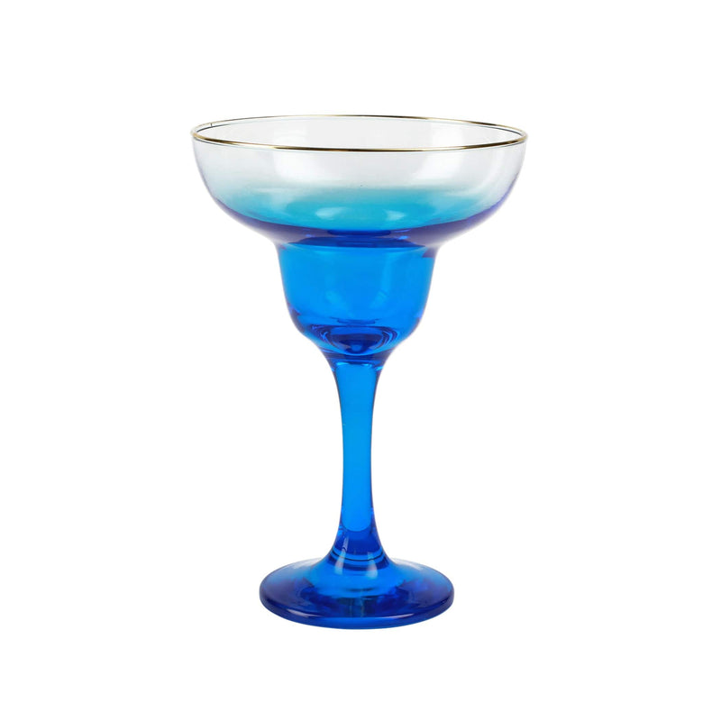 Rainbow Margarita Glass