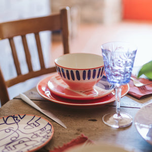 Moda Stripe Cereal Bowl