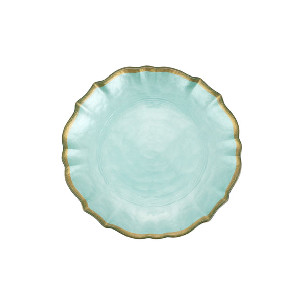 Baroque Glass Cocktail Plate