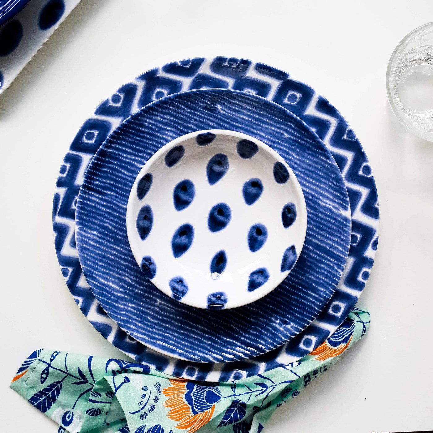 Santorini Dot Condiment Bowl