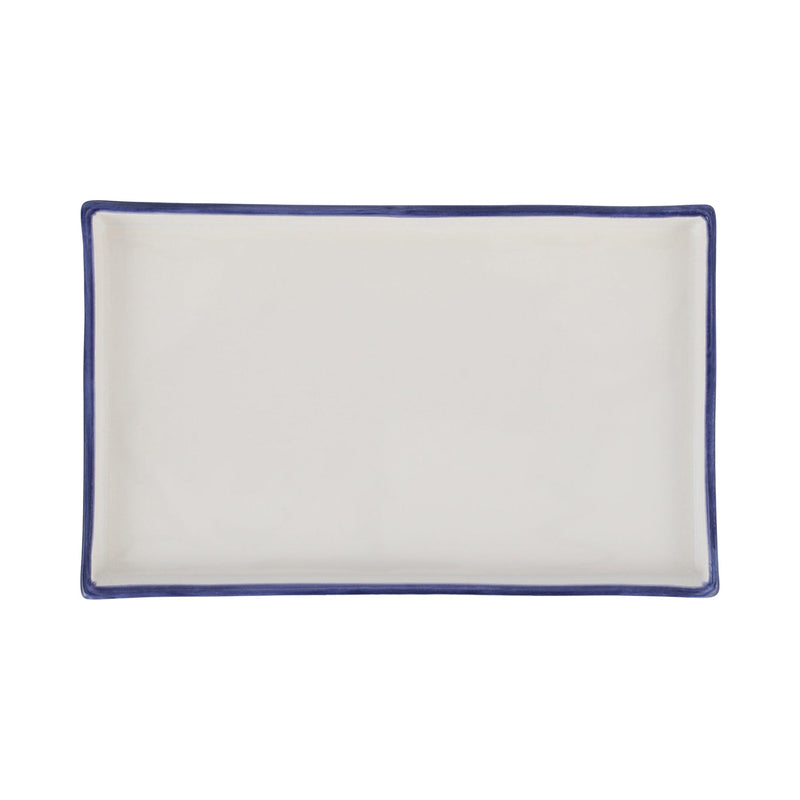 Santorini Stripe Rectangular Tray