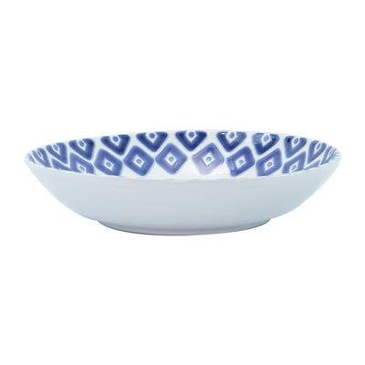 Santorini Diamond Medium Serving Bowl by VIETRI