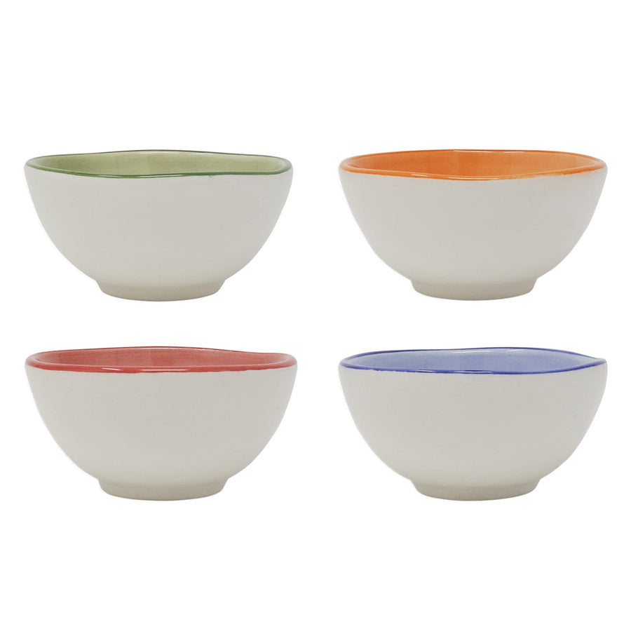 Assorted Color Dipping Bowls (Set of 4) by VIETRI