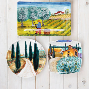 Wall Plates Olive Grove Rectangular Platter