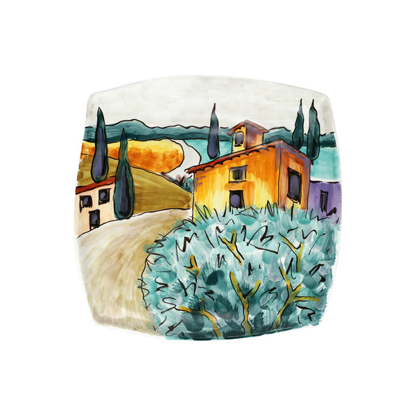 Wall Plates Village Square Platter