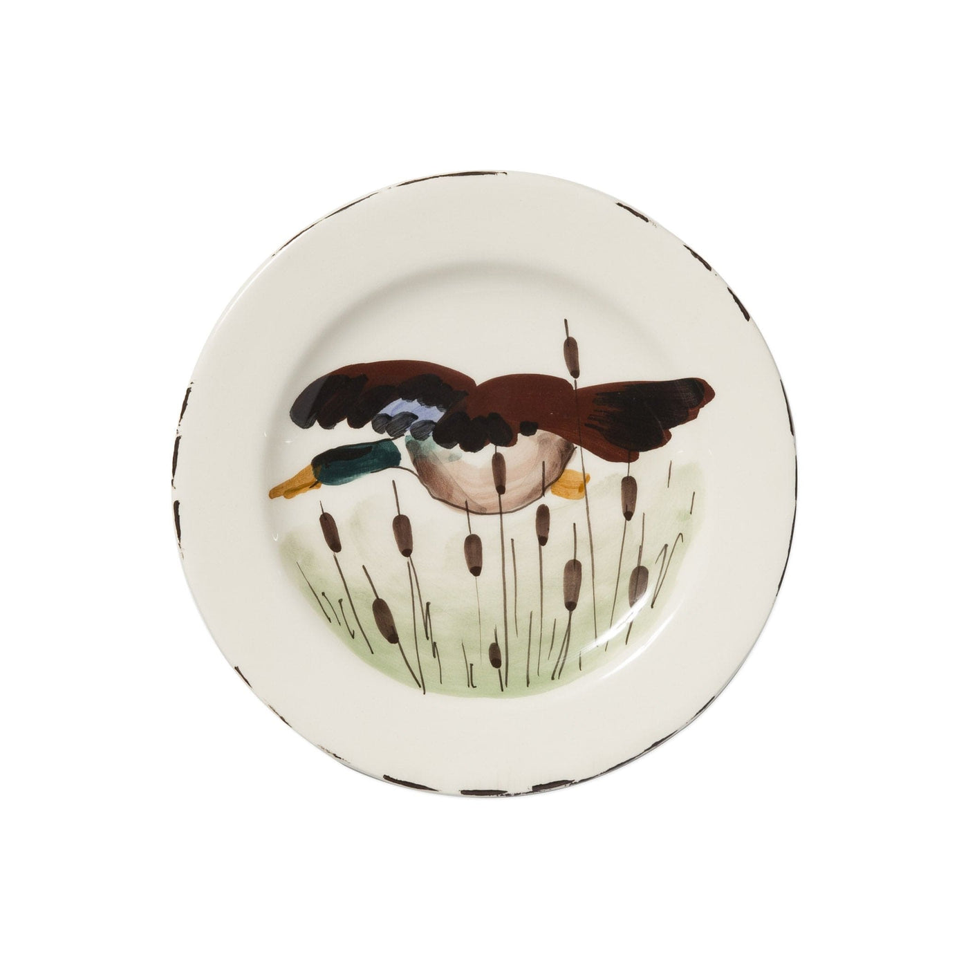 Wildlife Mallard Salad Plate by VIETRI