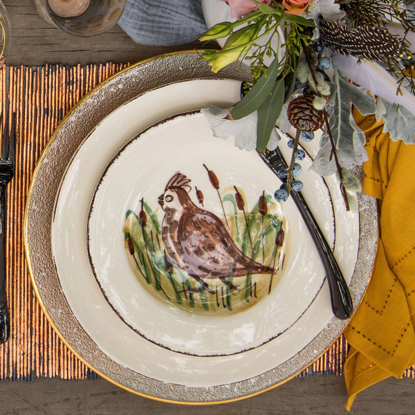 Wildlife Quail Salad Plate