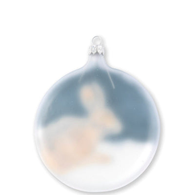 Ornaments Into The Woods Hare Disc Ornament